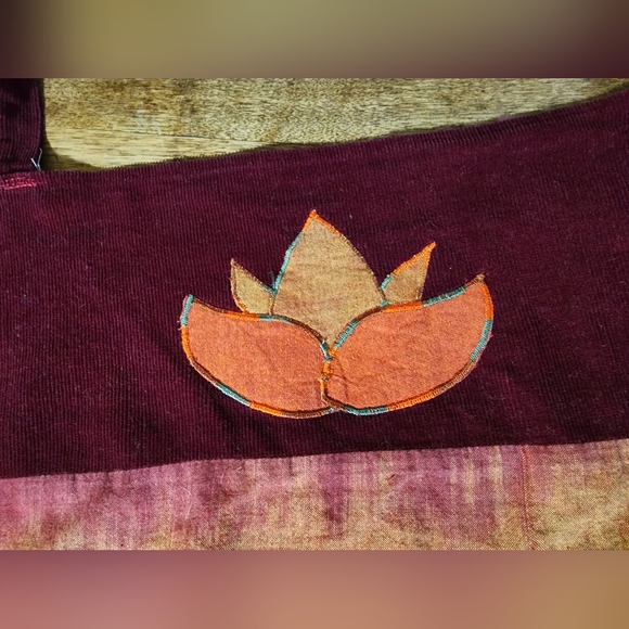 Patchwork Lotus Festy Tie-back Tank Top - Picture 2 of 4